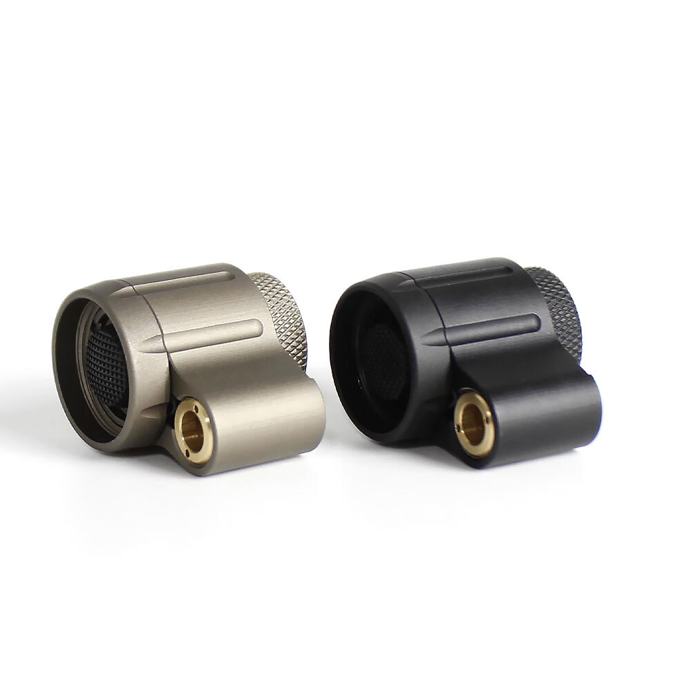 For M300 M600 Flashlight Tailcap Dual Function Switch Weaponlight Rear Cap Metal