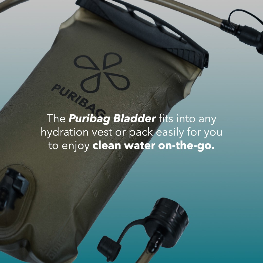 Puribag Bladder - Puribag 2L Hydration Bladder with Regular Hose
