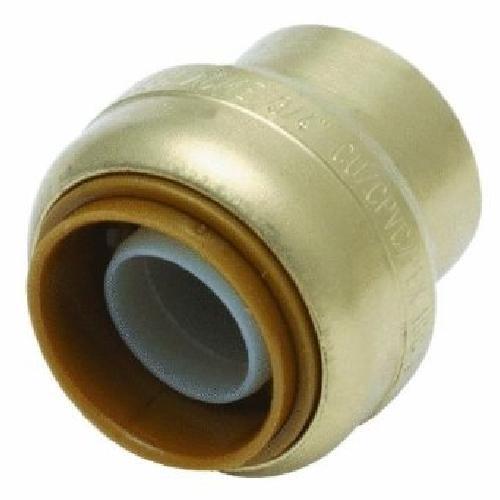 PLUMBING LOT OF 10 PIECES 1/2" SHARKBITE STYLE PUSH FIT CAPS NEW!