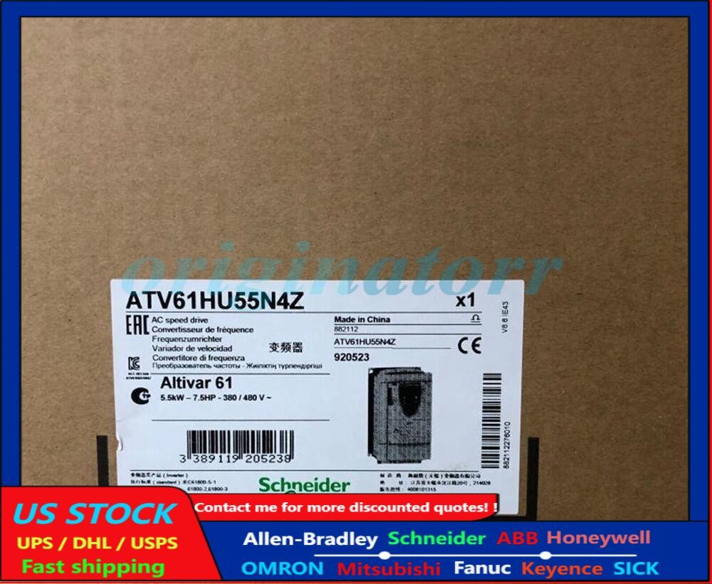 1 PCS NEW SCHNEIDER ATV61HD55N4Z Inverter