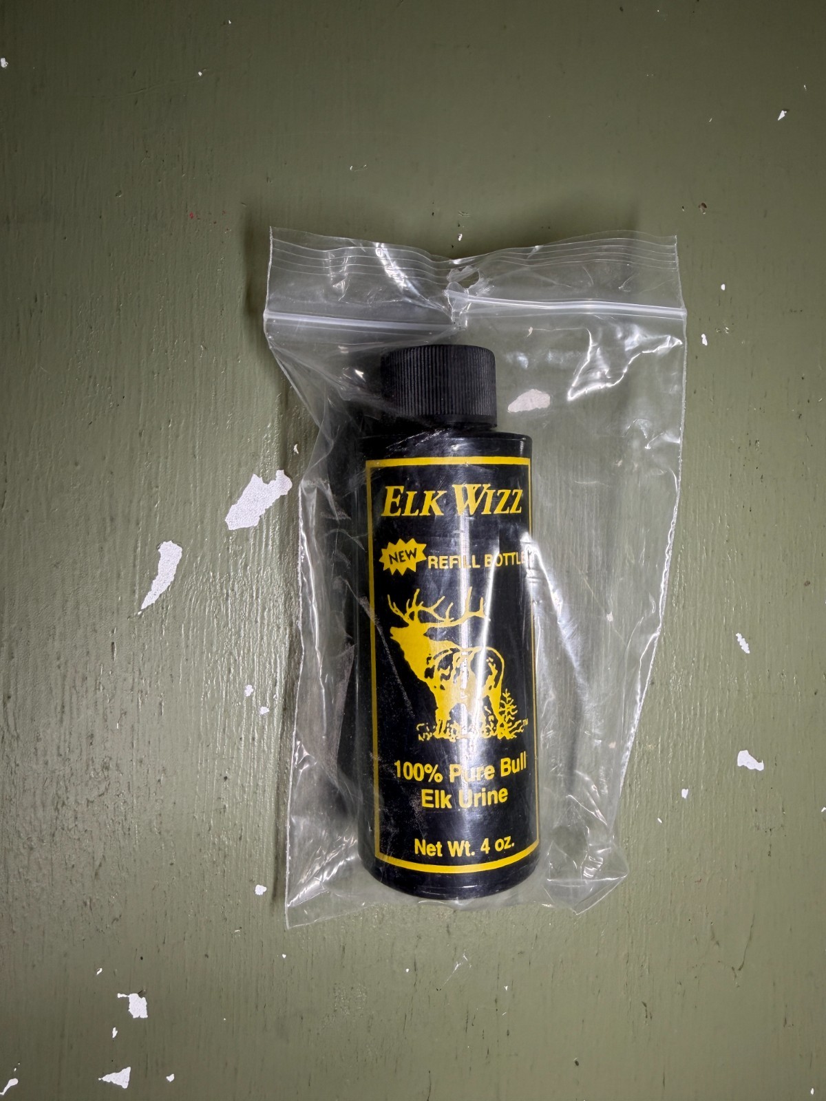 The Sportsman Edge Elk Whizz 100% Pure Bull Elk Urine 4.oz NOS