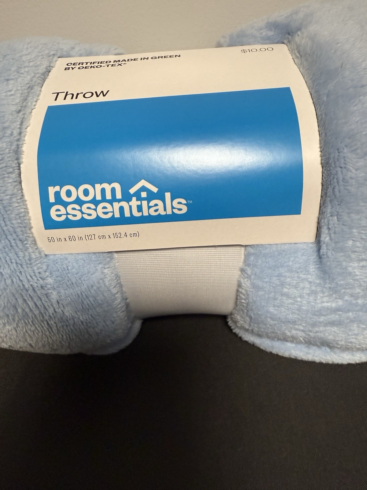Light Blue Throw Room Essentials 50 X 60 NEW