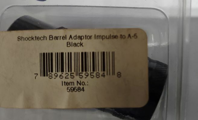 SHOCKTECH PAINTBALL BARREL ADAPTOR IMP-A5