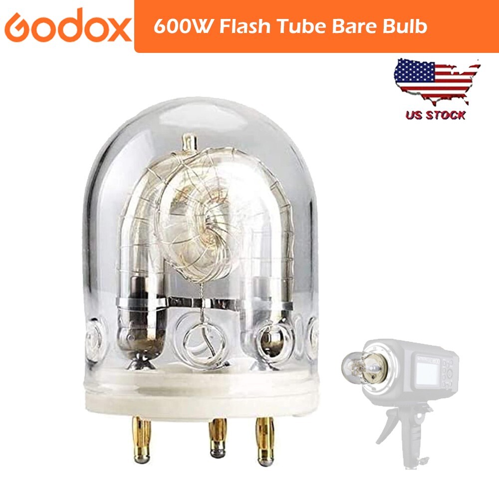 Godox 600W Flash Tube Bare Bulb for AD600BM AD600 AD600B AD600B Strobe Witstro