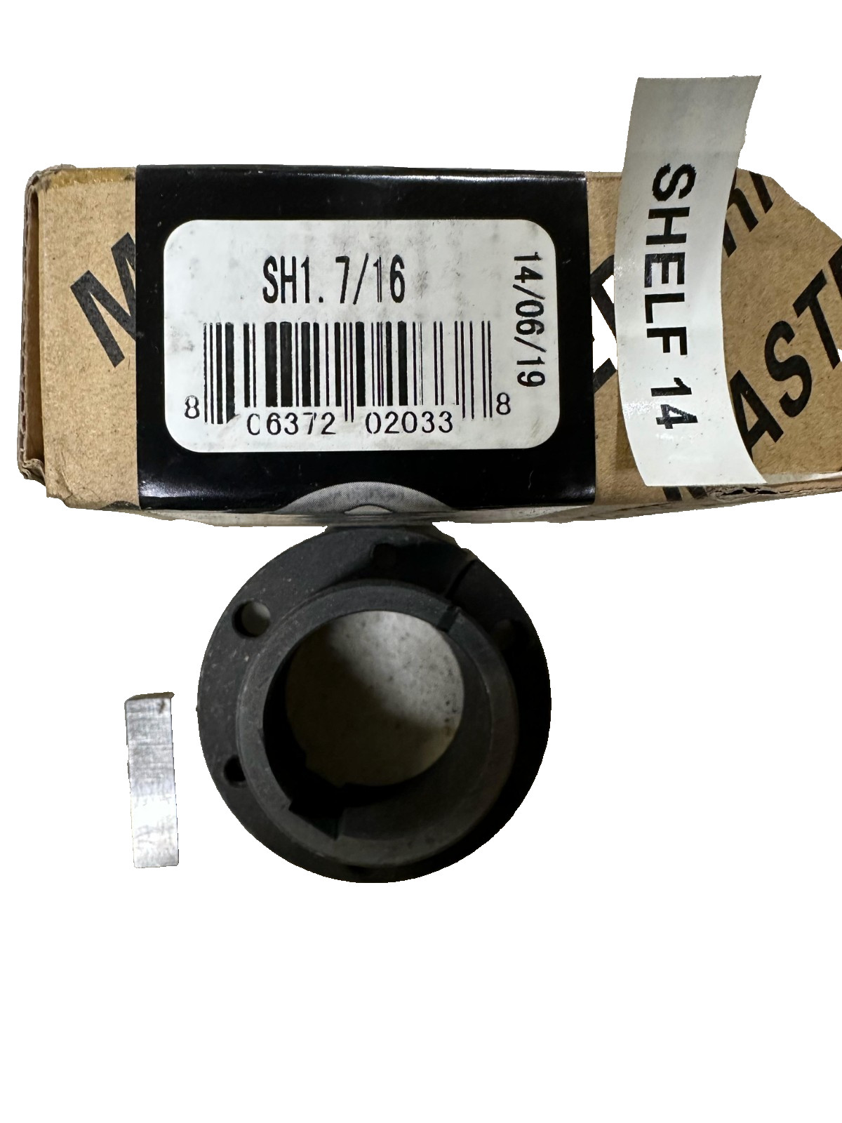 Masterdrive SH1 7/16 QD BUSHING 1.7/16 BORE, NEW OLD STOCK!