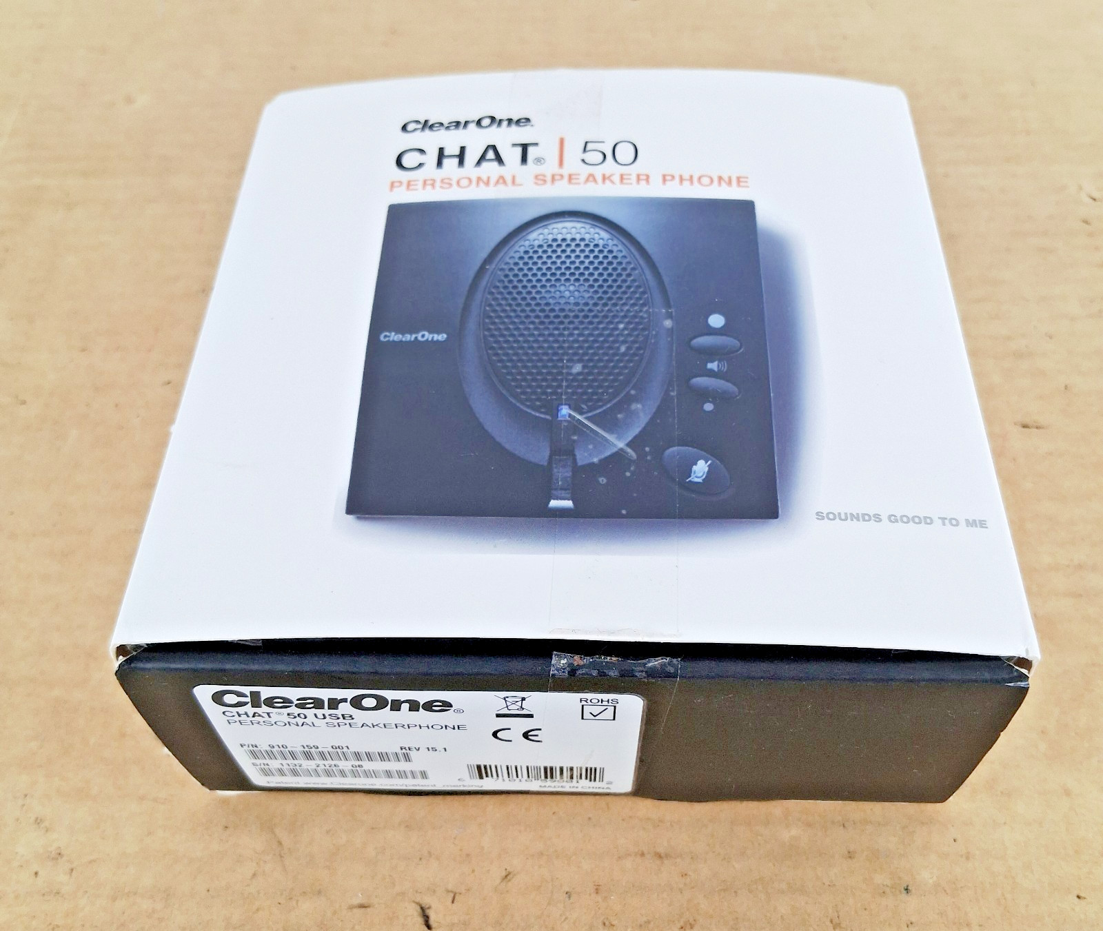 ClearOne Chat 50 USB Personal Speakerphone 910-159-001