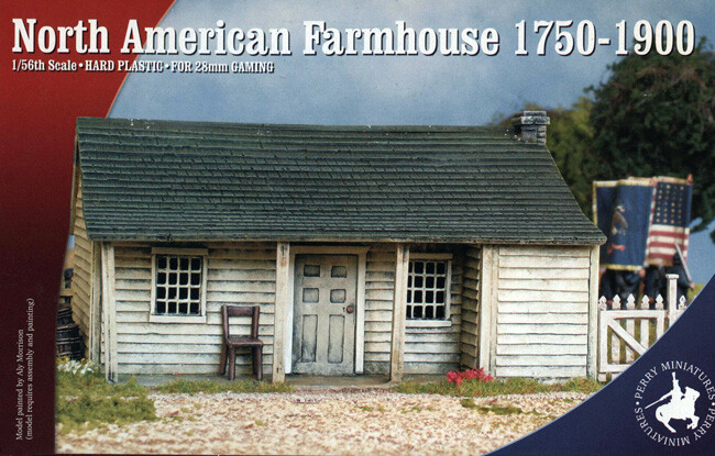North American Farmhouse 1750-1900 by Perry Miniatures
