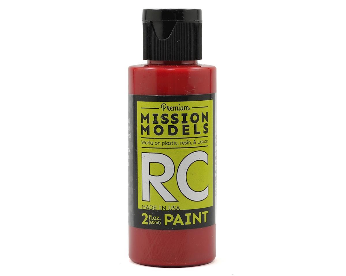 Mission Models RC054 Translucent Red Acrylic Lexan Body Paint (2oz)