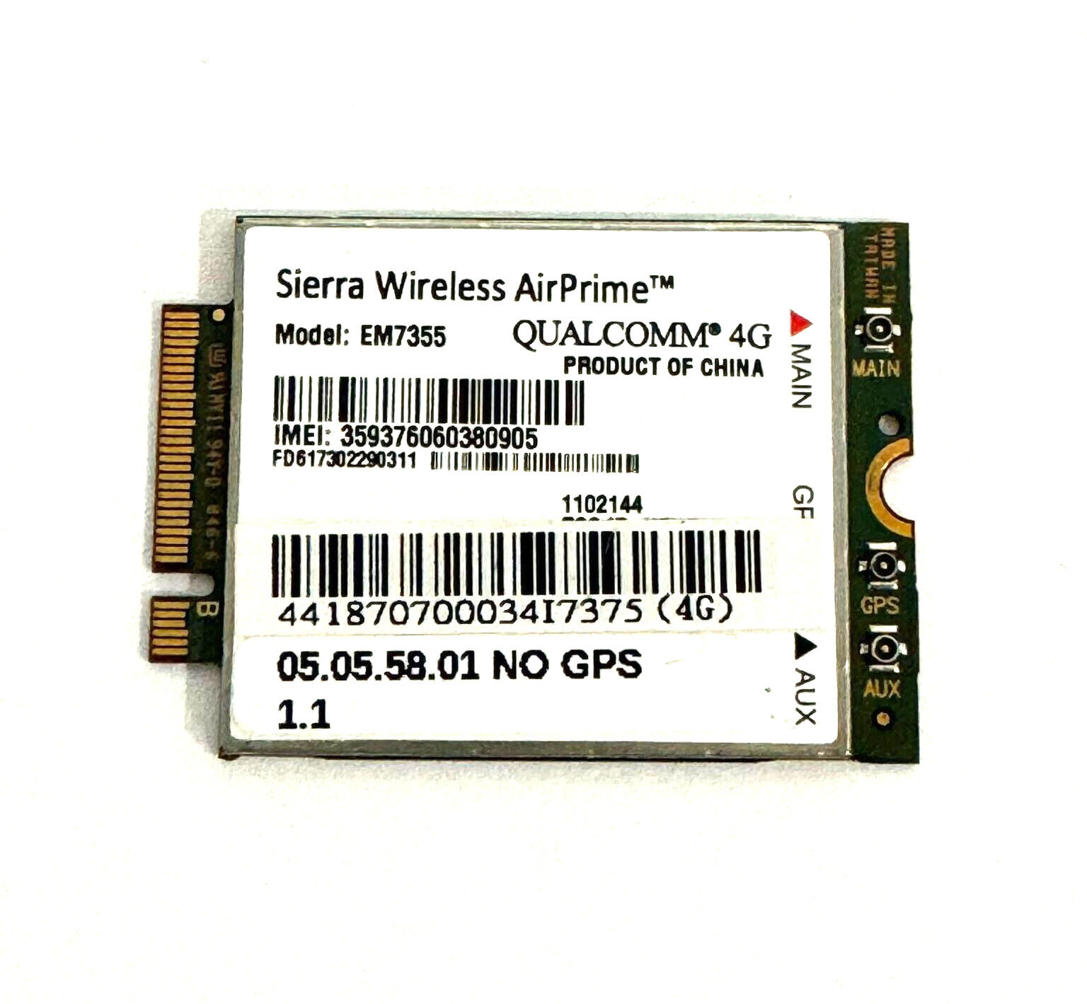 Sierra Wireless AirPrime Qualcomm 4G Card EM7355 for Panasonic/Getac