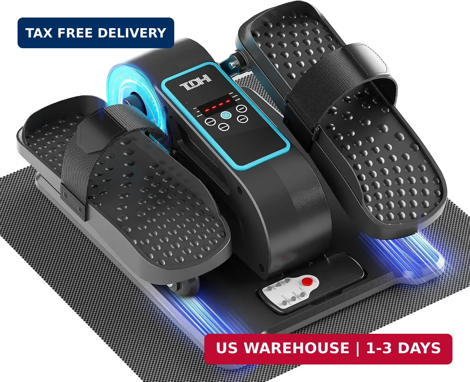 TDH Under Desk Elliptical Machine,Electric Leg Exerciser as Seen on Tv for Senio