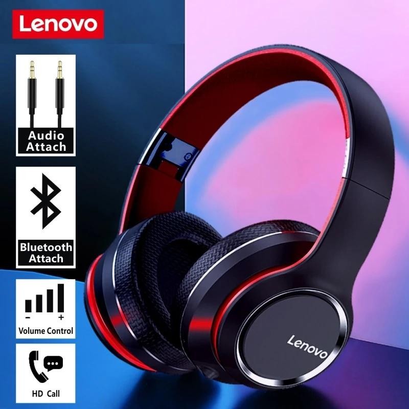 Lenovo HD200 Bluetooth Over-Ear Foldable Wireless Headphones Stereo Headset