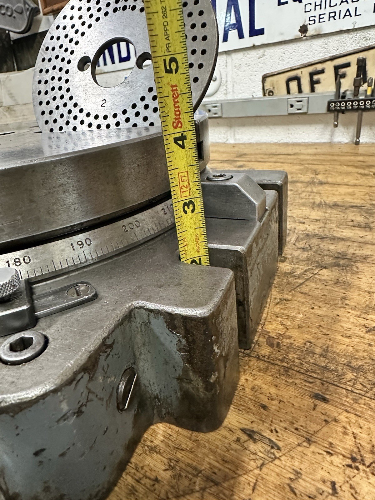 Aciera SWISS Rotary Table Dividing Head For Milling Machine