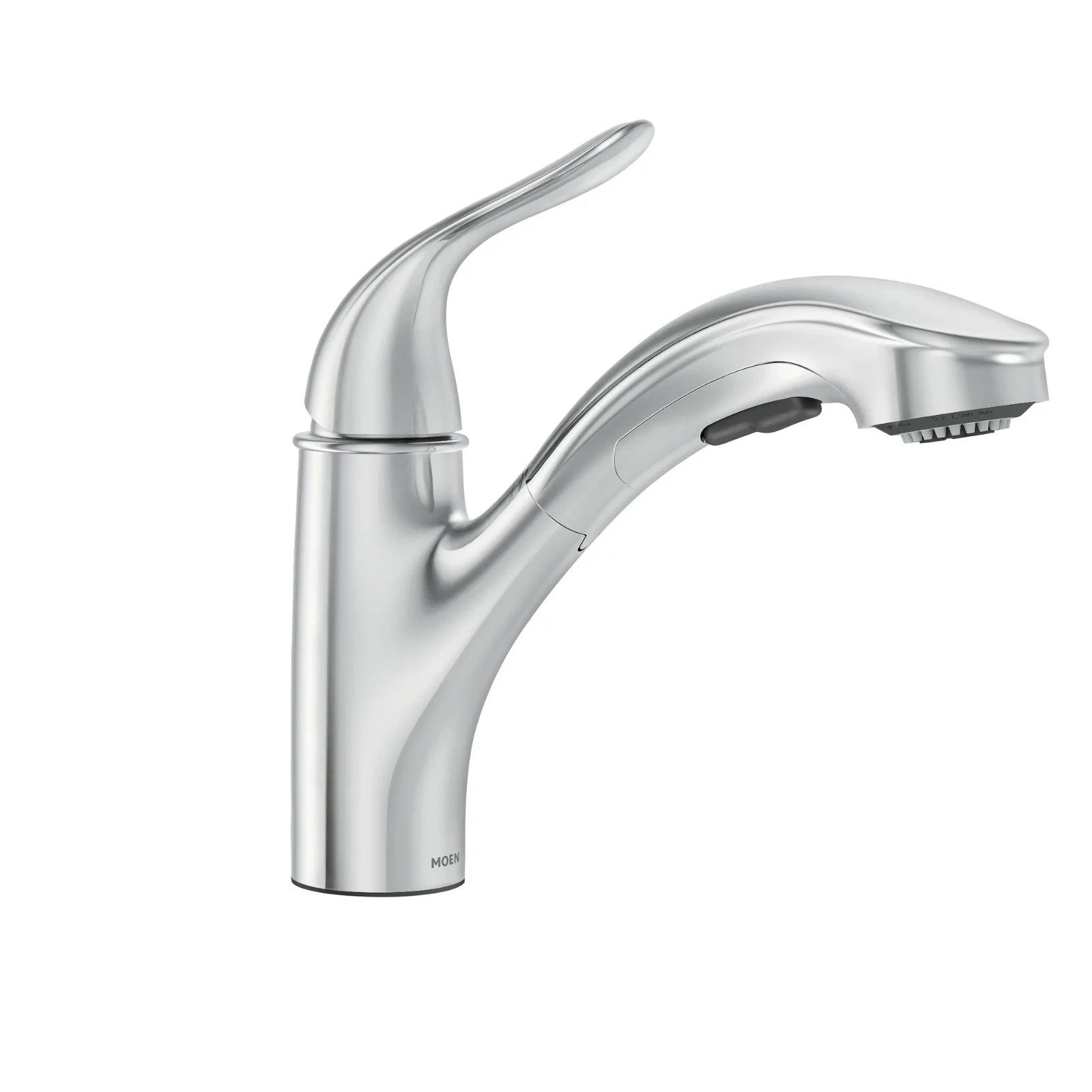 Moen 87557 Brecklyn Chrome Pullout Kitchen Faucet One Handle Low Arc New