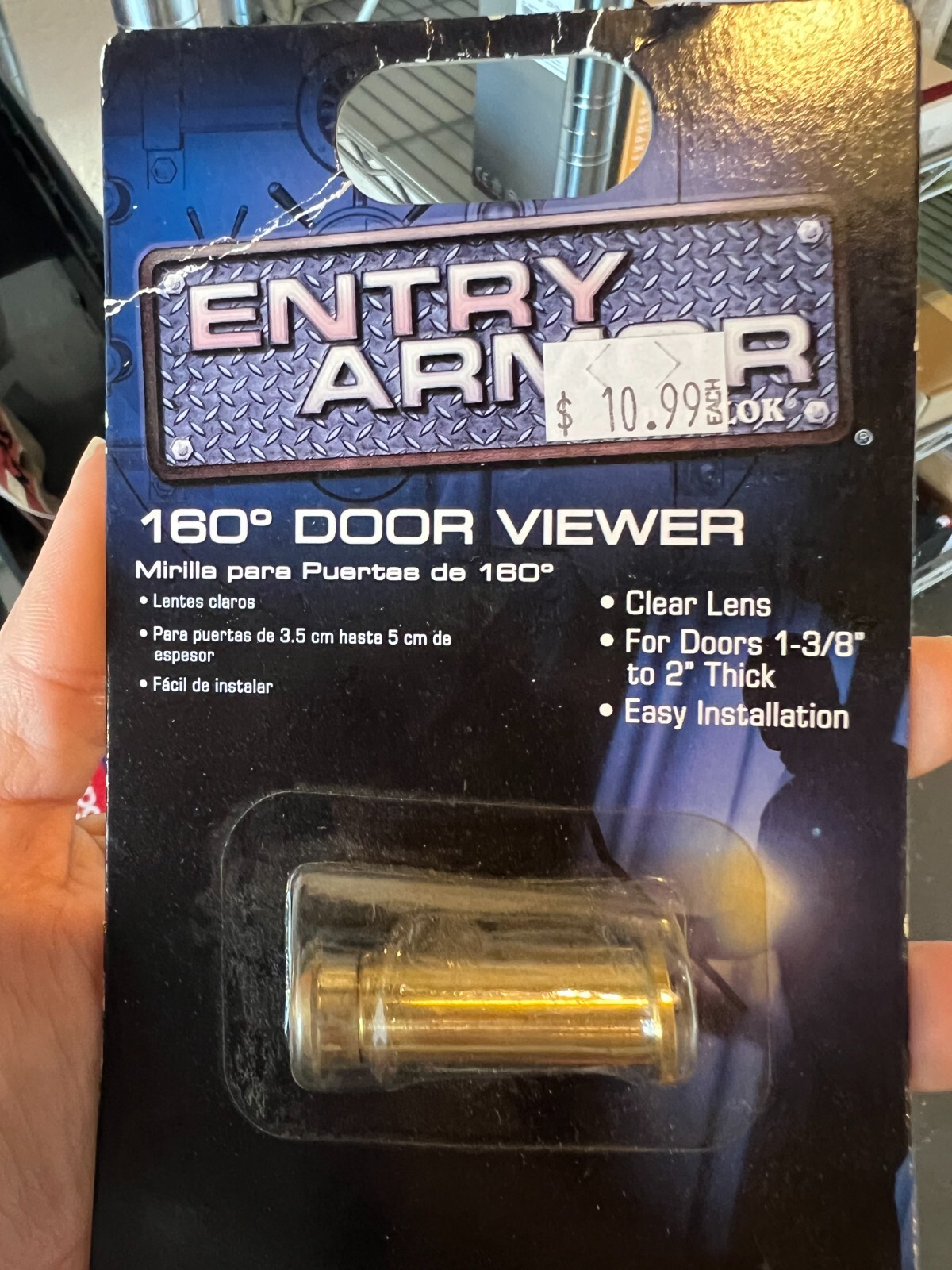 Entry Armor 160 Door Viewer Peep Hole