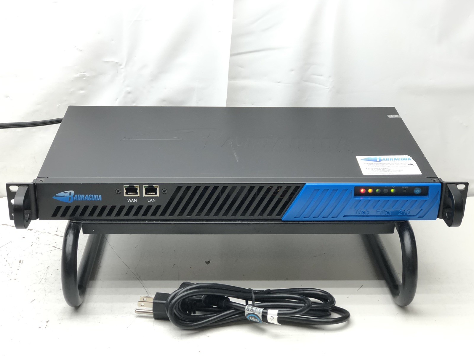 Barracuda Web Filter 210 Network Firewall Appliance BYF210a with Power Cord