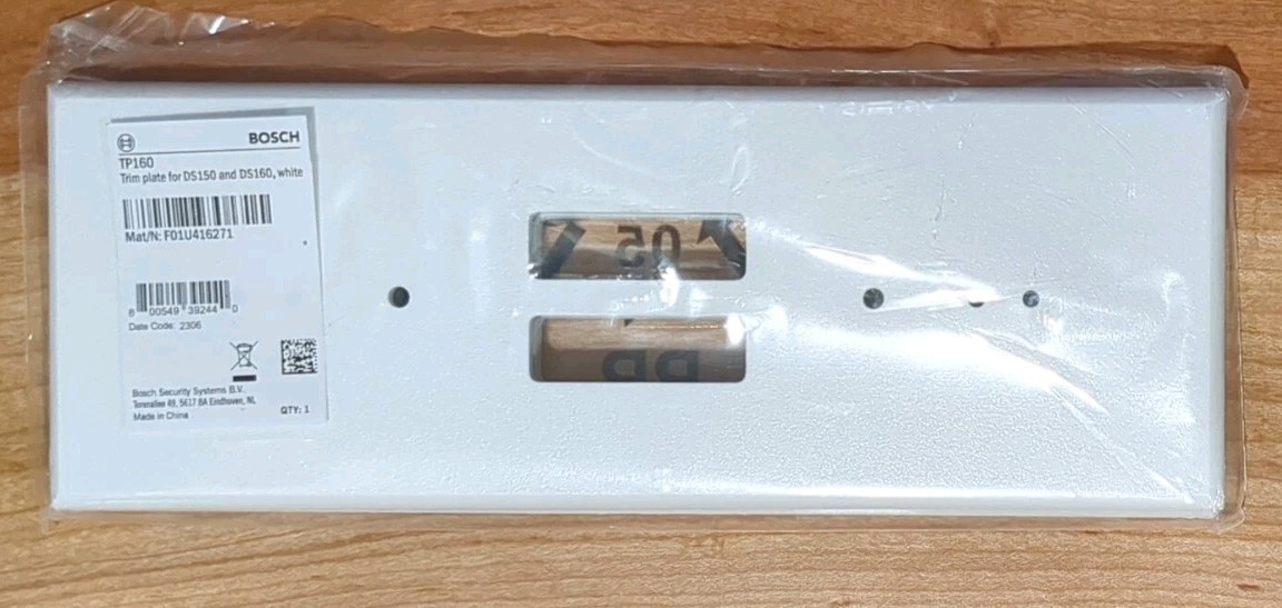 1 pack of 2 Bosch TP160 Trim Wall Plate  for DS150/DS160 REX Detector Ash/ White