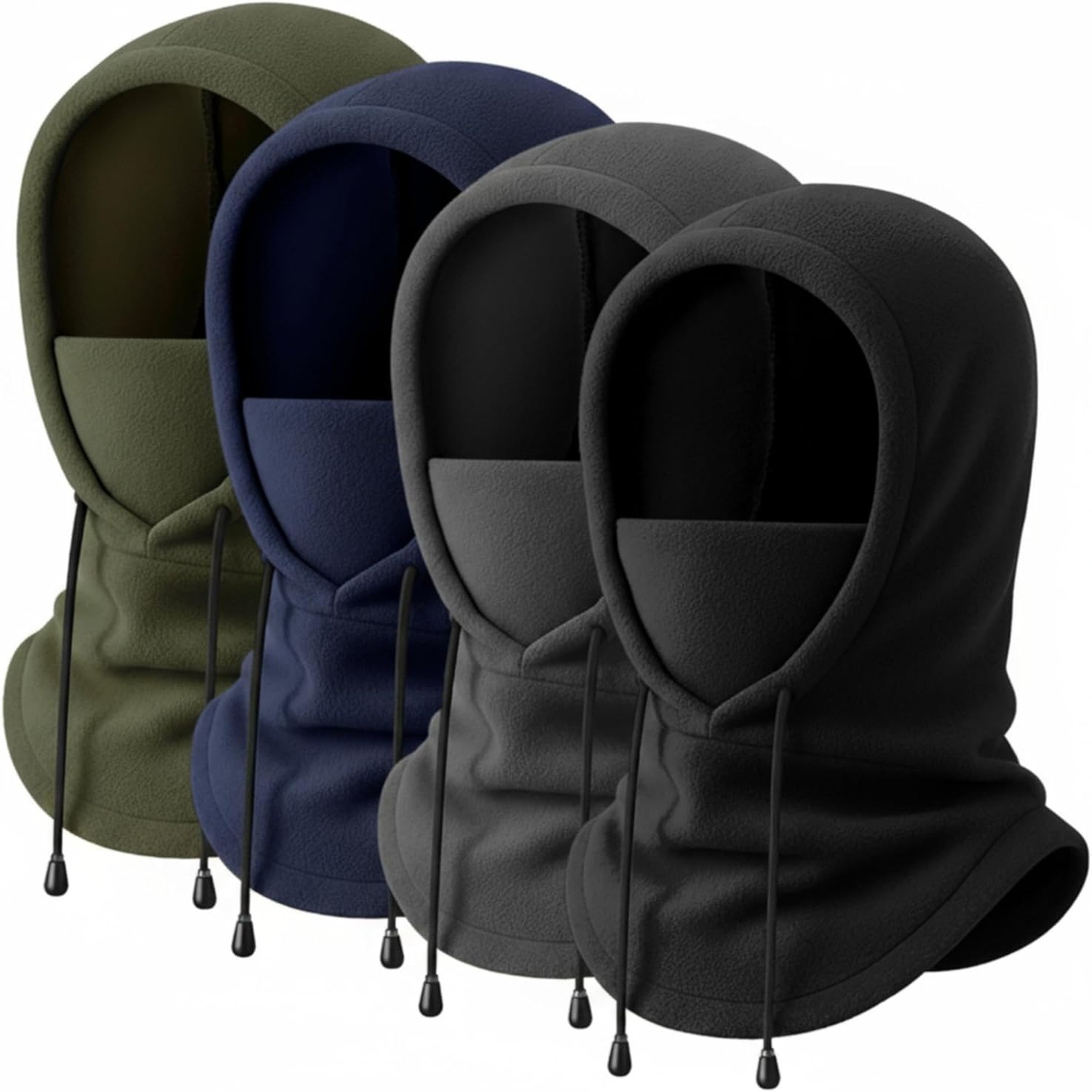 Winter Balaclava Ski Mask Fleece Thermal Adjustable Full Face Mask for Men Women