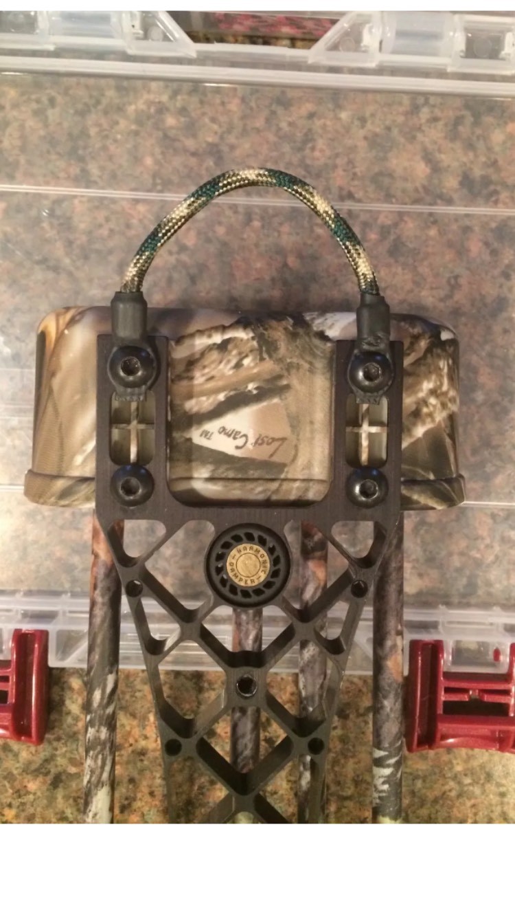 Mathews Braided Camo With Orange Quiver Loop VXR ZXT V3 Z7 Triax