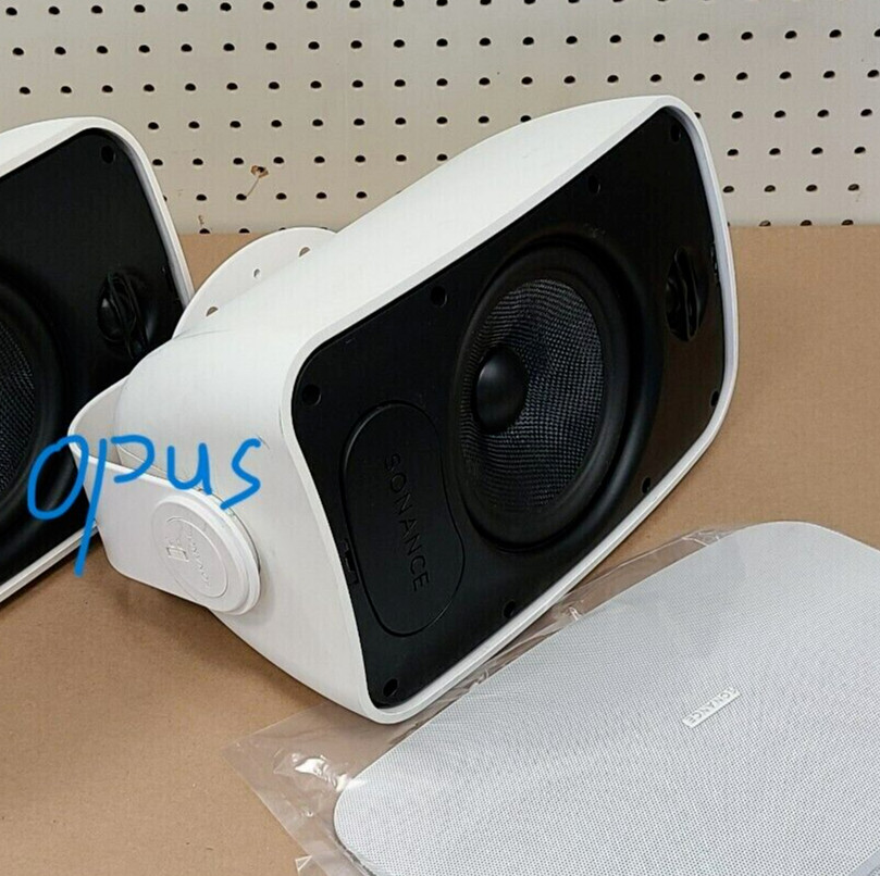 Sonance MAGO6V3 6.5" 2-Way Outdoor Speaker(Each) MAG06V3 White(Used w/ Grille)#c