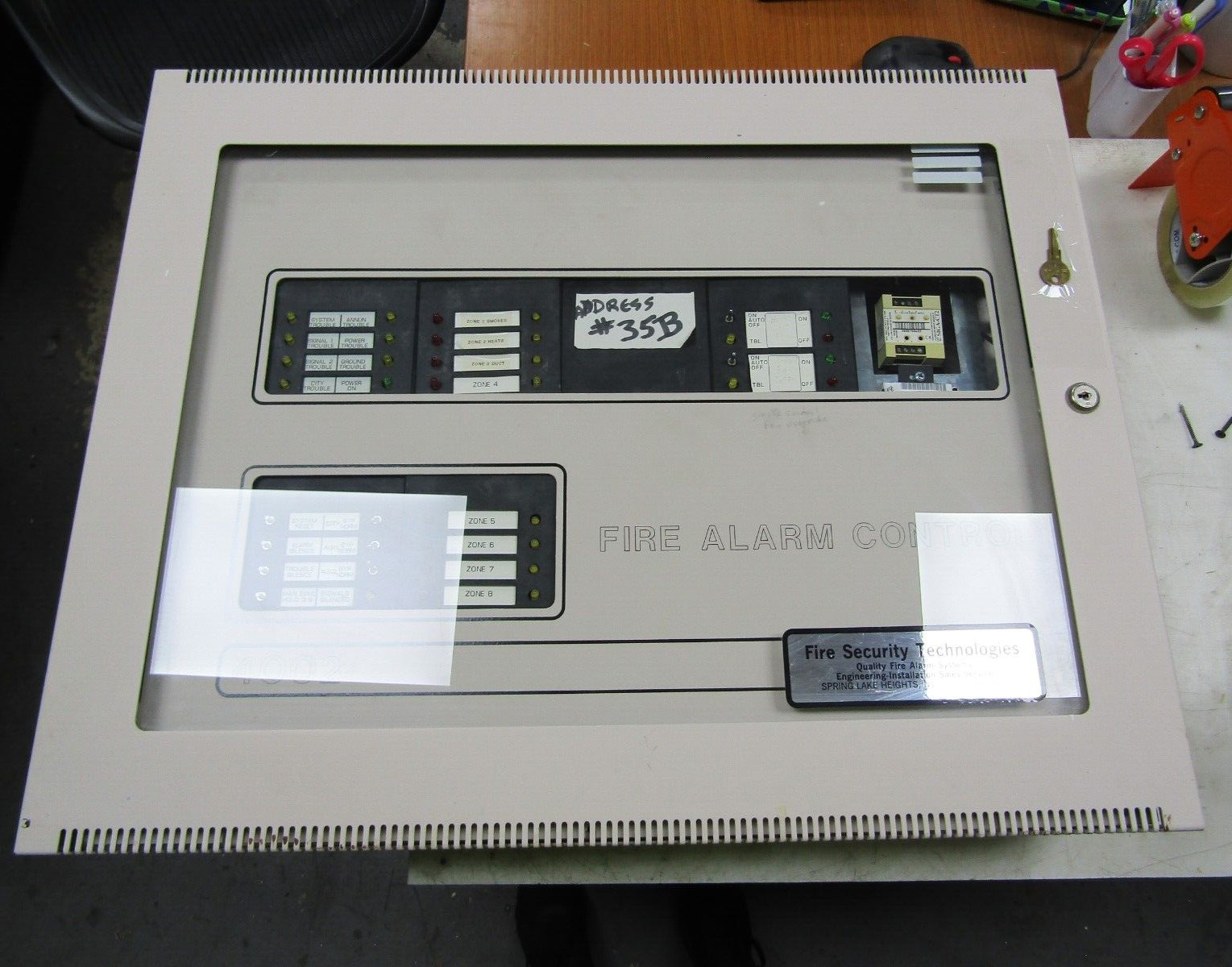 💥SIMPLEX 4002 FIRE ALARM CONTROL PANEL.