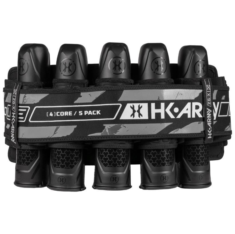 HK Army Paintball Zero-GX Padded Strapless Pod Harness 5+4+4 Smoke