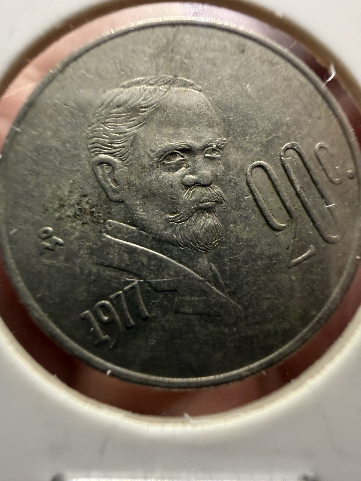 1977 Mexico 20 Centavos World Coin - XF