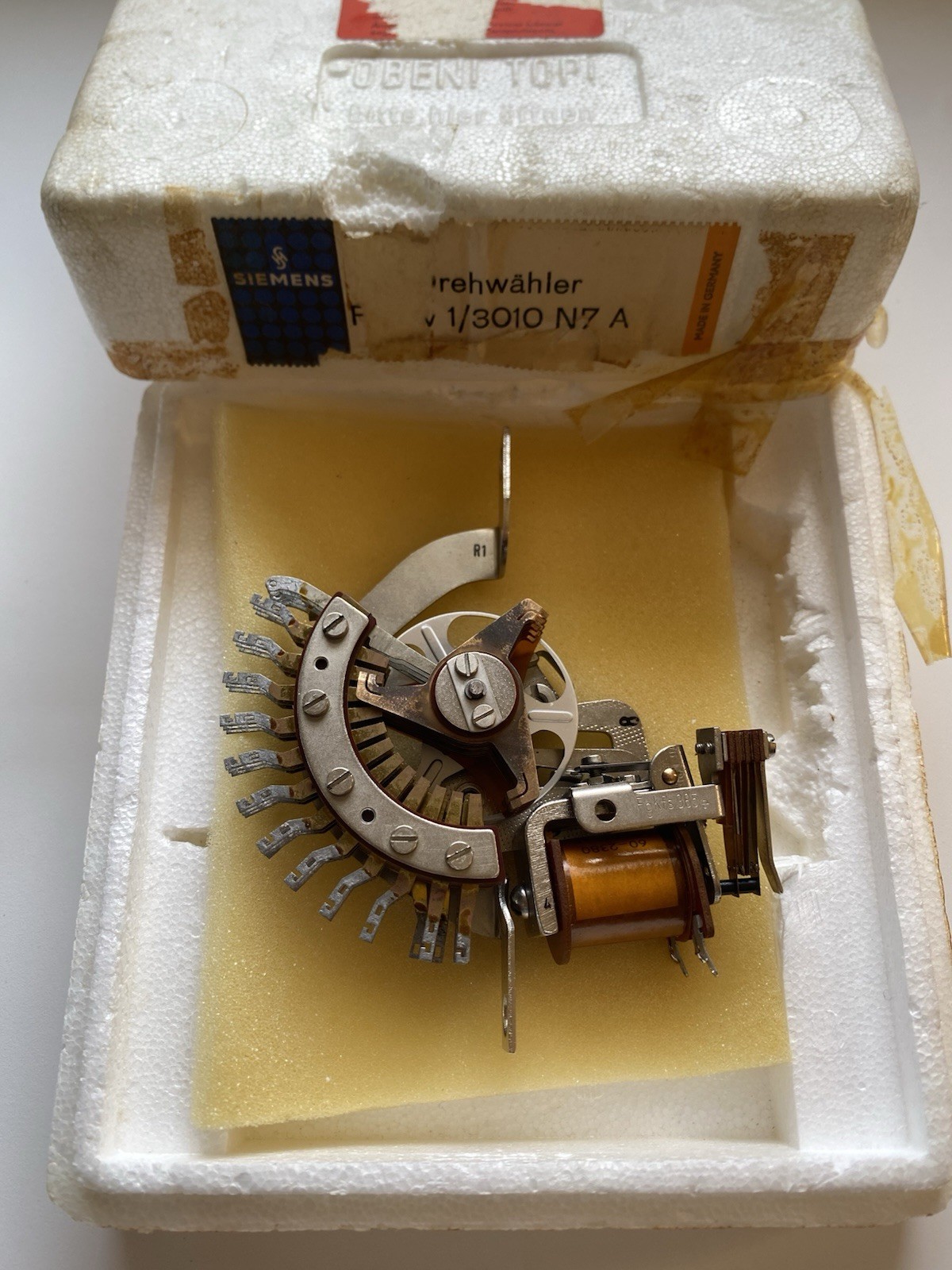 Vintage Siemens Rotary Stepping Switch