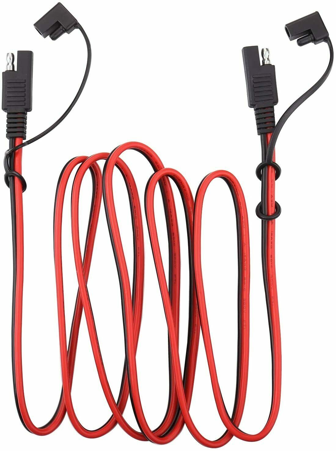 14AWG SAE to SAE Extension Cable 2 Pin Quick Disconnect Wire Harness Cord Wire