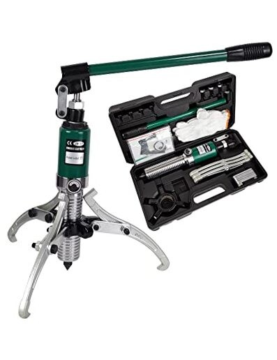 Hydraulic Gear Puller, 5 Ton Max. Capacity Hydraulic Puller, 2 or 3 8 inch JAW