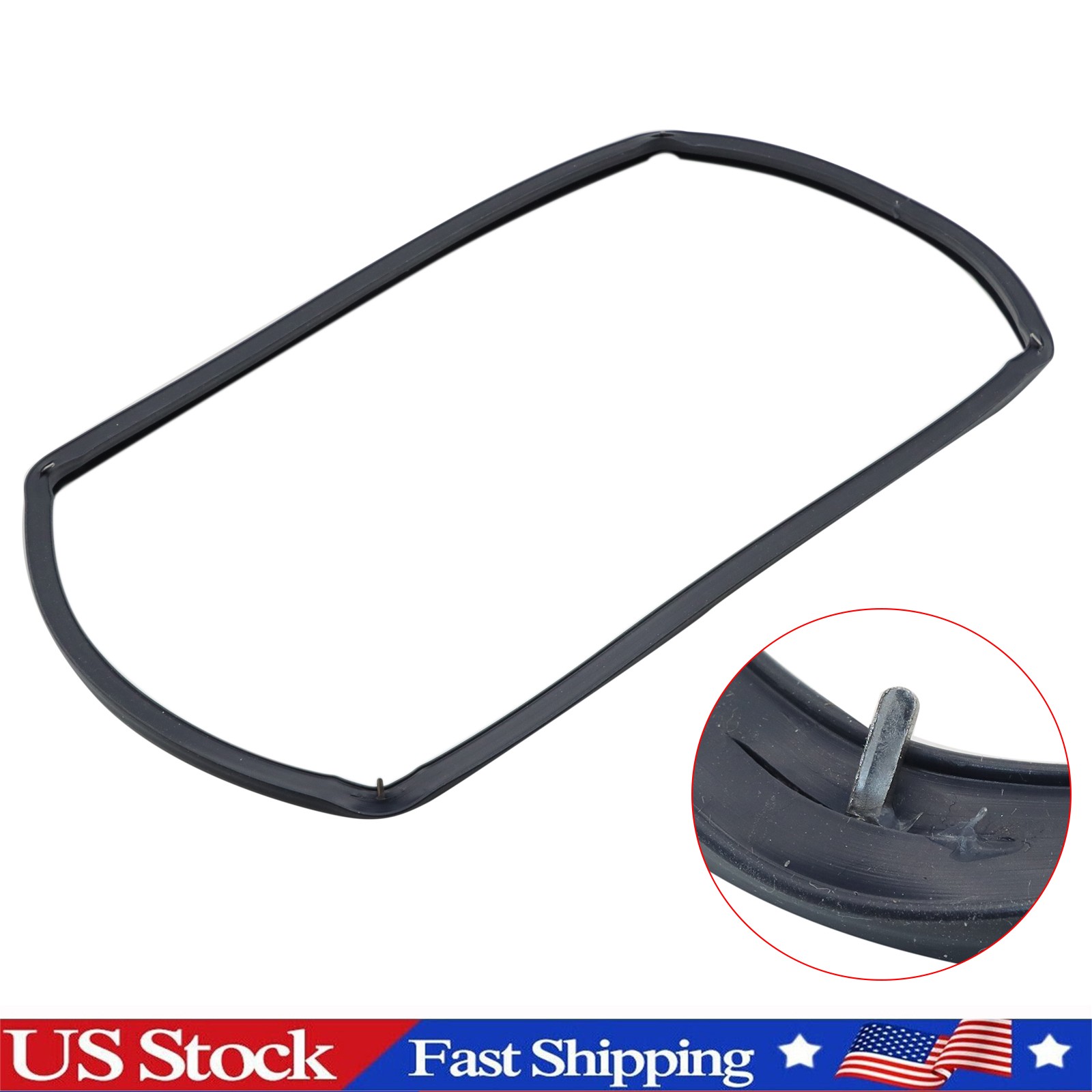 Replacement Door Gasket, for Cadco OV-003 XAF-003 Quarter Size Convection Oven