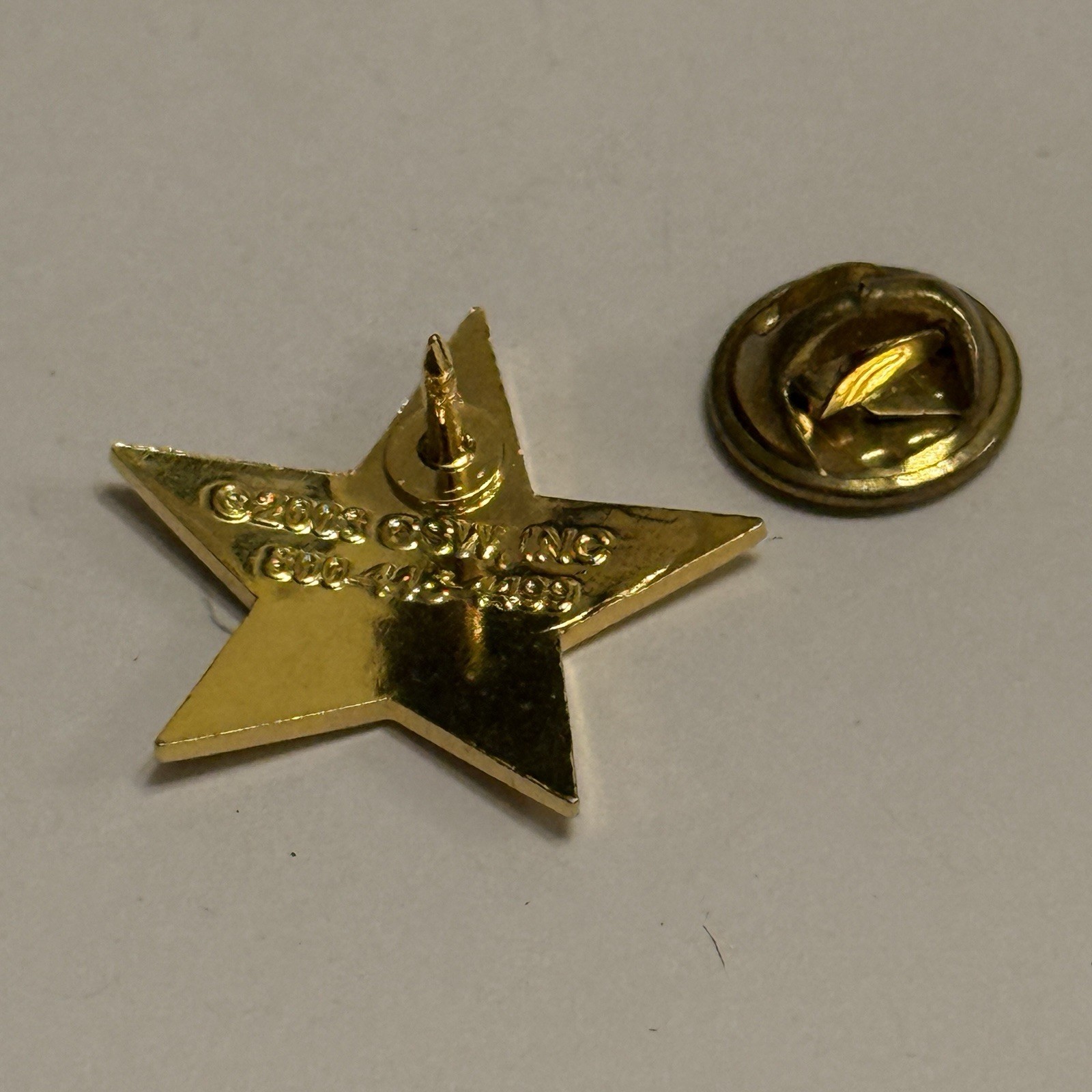 Star Badge with Presidential Insignia Tac Pin Bush Era VTG