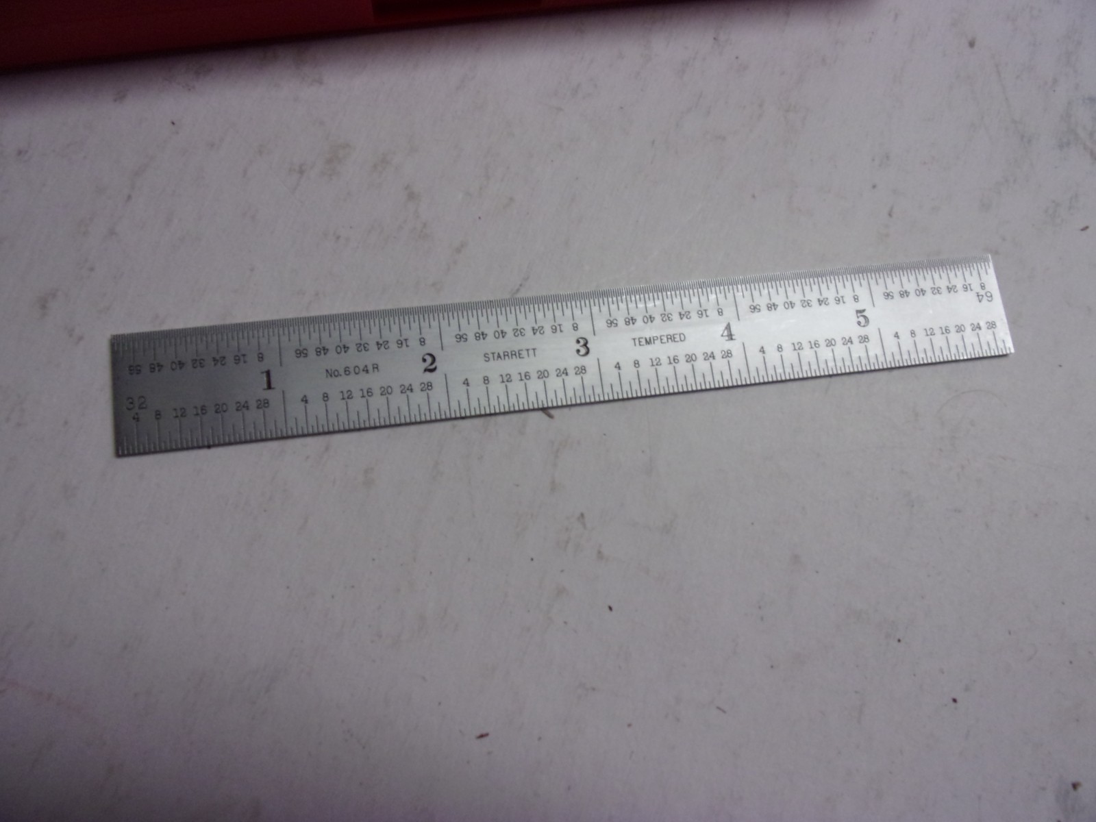 STARRETT #436.1XFL-1 Micrometer & C604R-6 Rule Package Slightly used - New