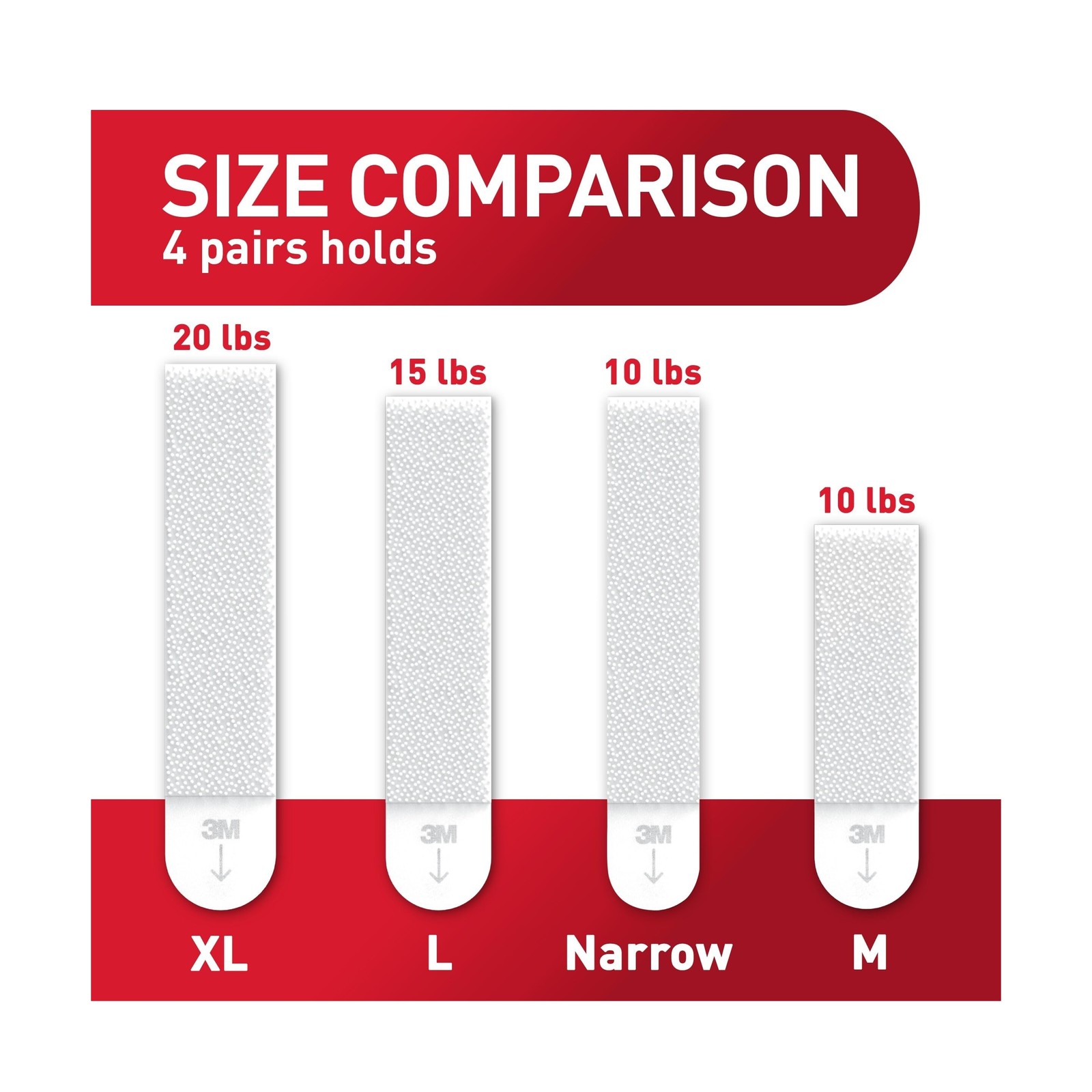 Command 4 lb Small Picture Hanging Strips 18 Pairs (36 Command Strips), Damag...