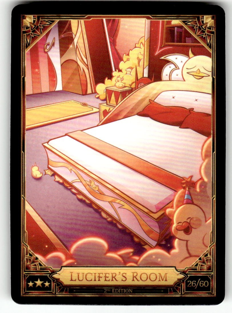 Hazbin Hotel Season 2 Trading Cards 26/60 LUCIFER'S ROOM 2nd Edition NON-FOIL