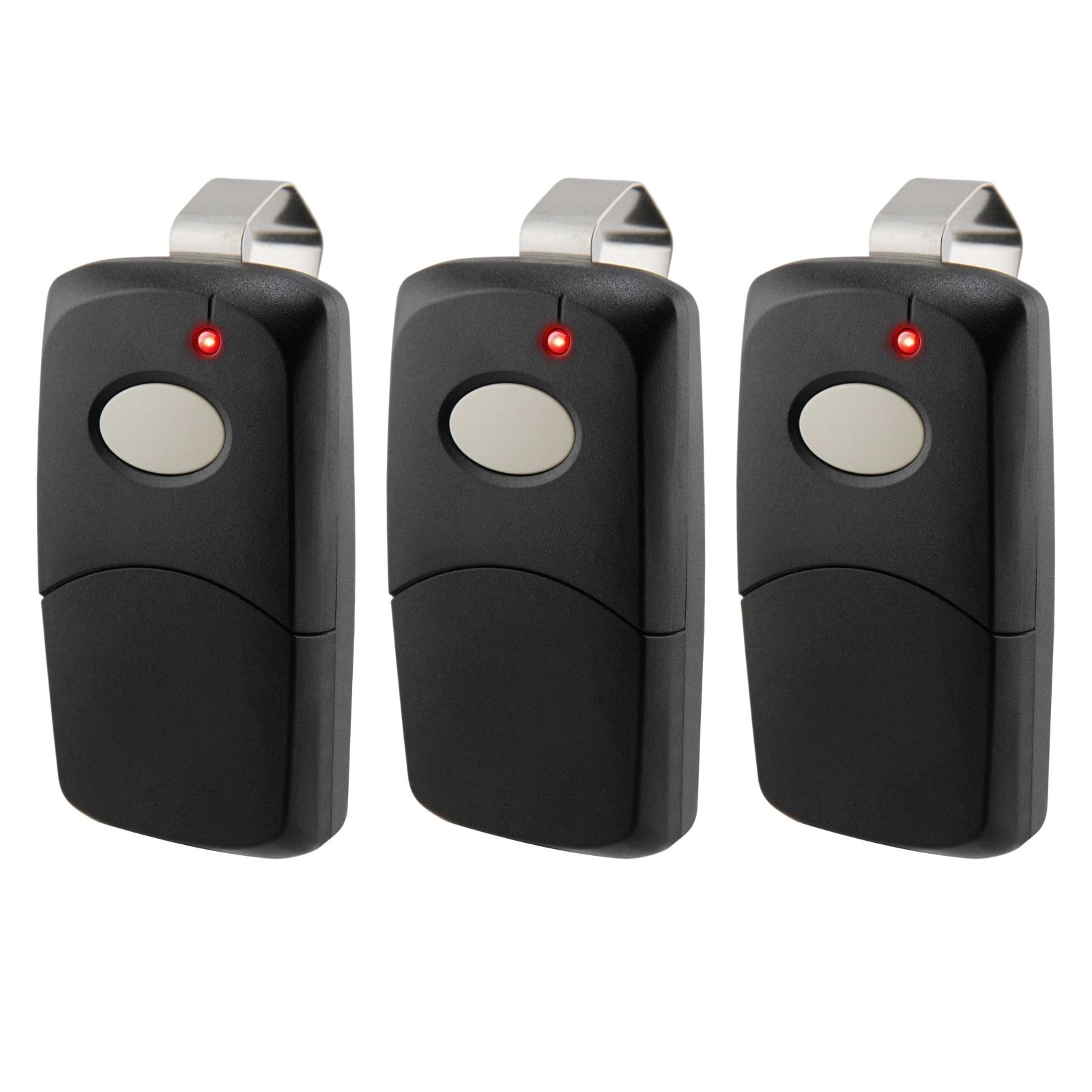 3x For 3089 Multi-Code Multicode 308911 Linear MCS308911 300mhz Remote Black
