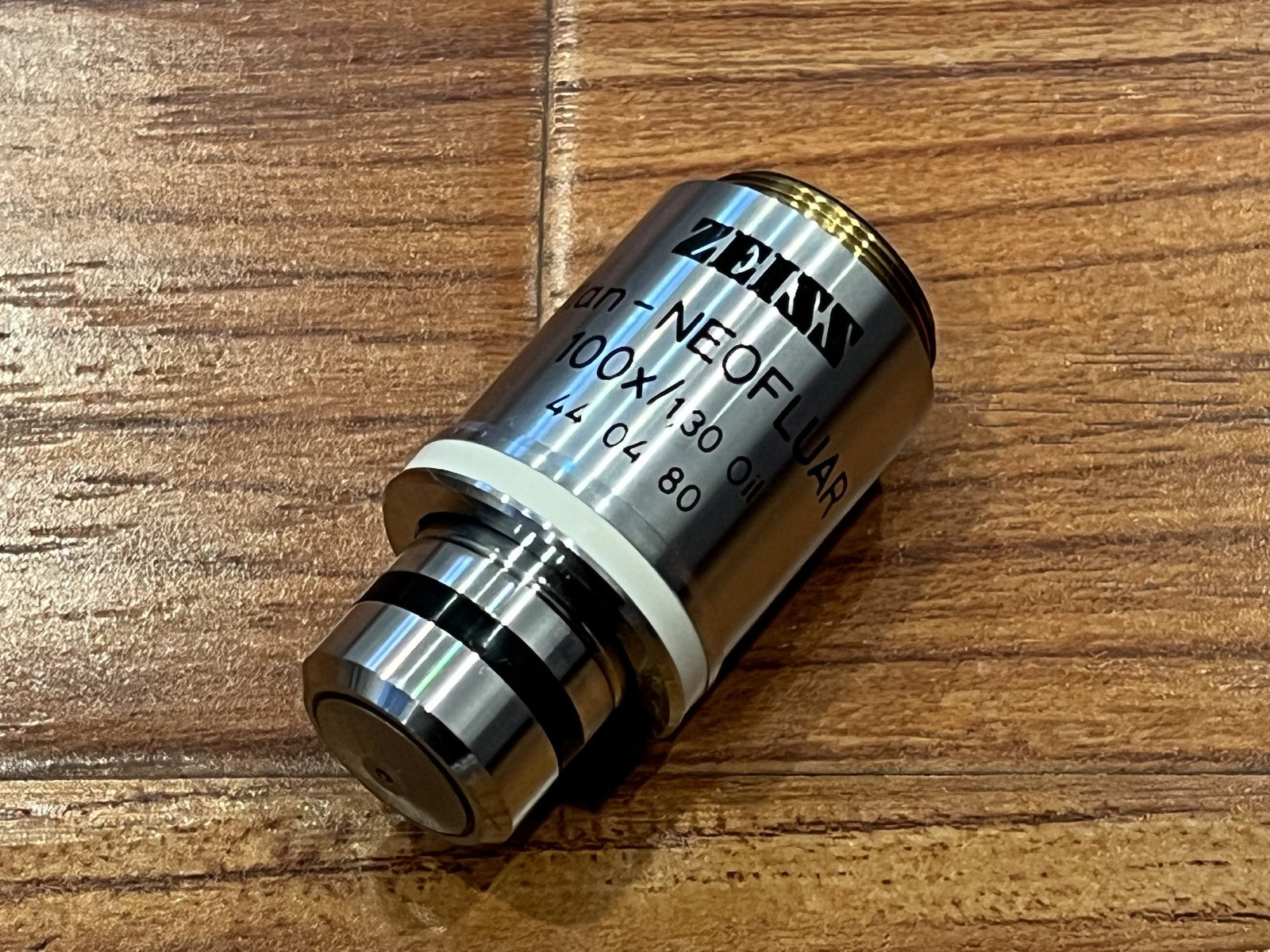 Zeiss Microscope Objective Plan-Neofluar 100x /1.30 Oil 440480 Infinity RMS Lens