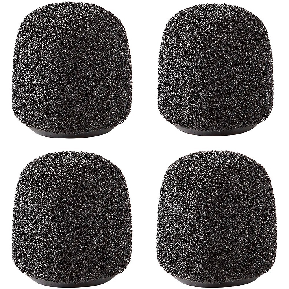 Shure Windscreen, Snap-Fit Qty 4 Black