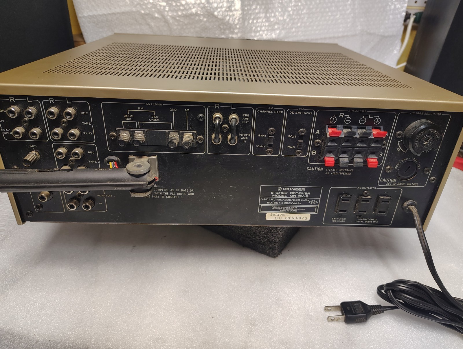 PIONEER SX 9 receiver