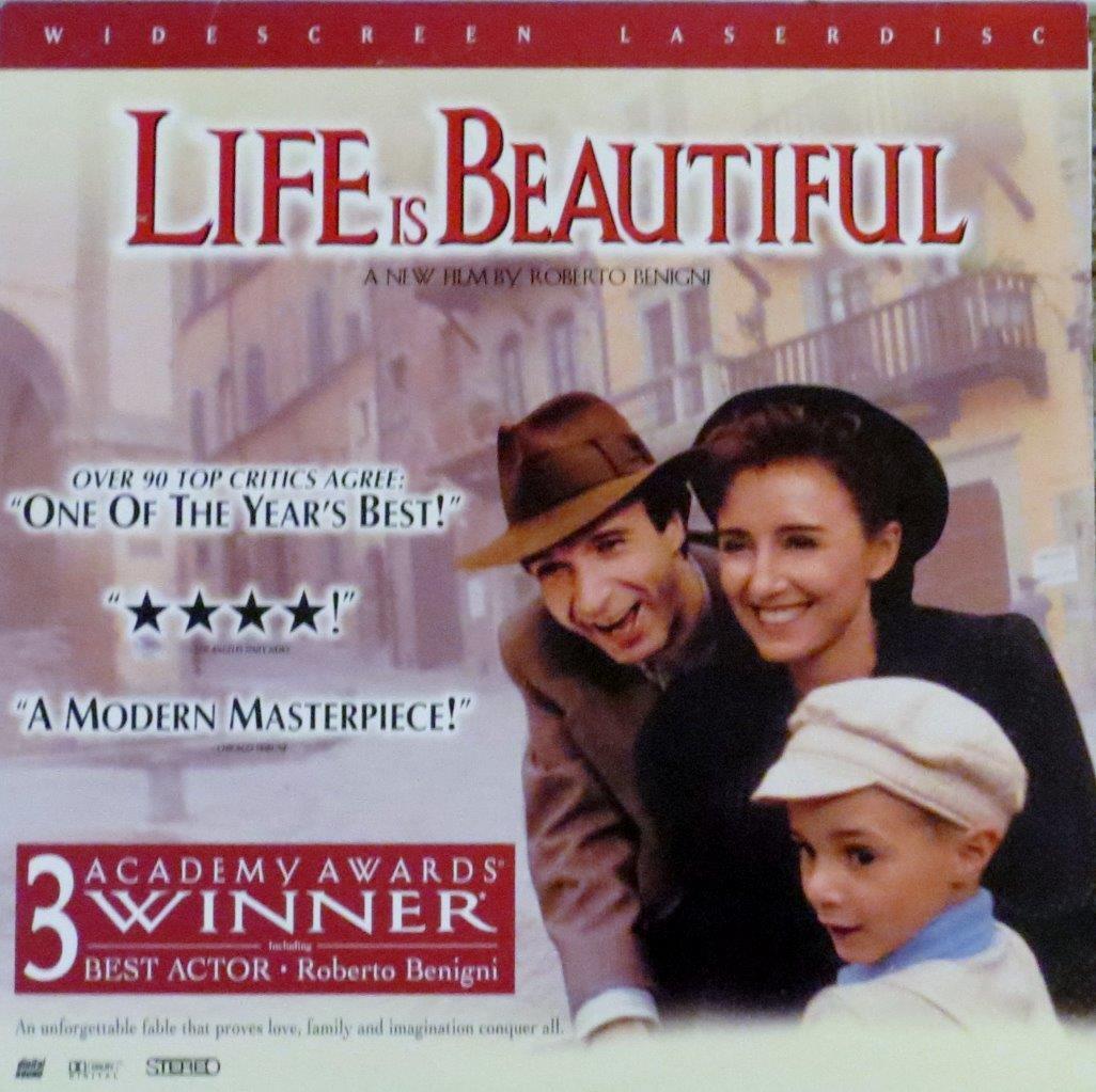LIFE IS BEAUTIFUL ( LATE RELEASE 12/14/99 )   LASERDISC