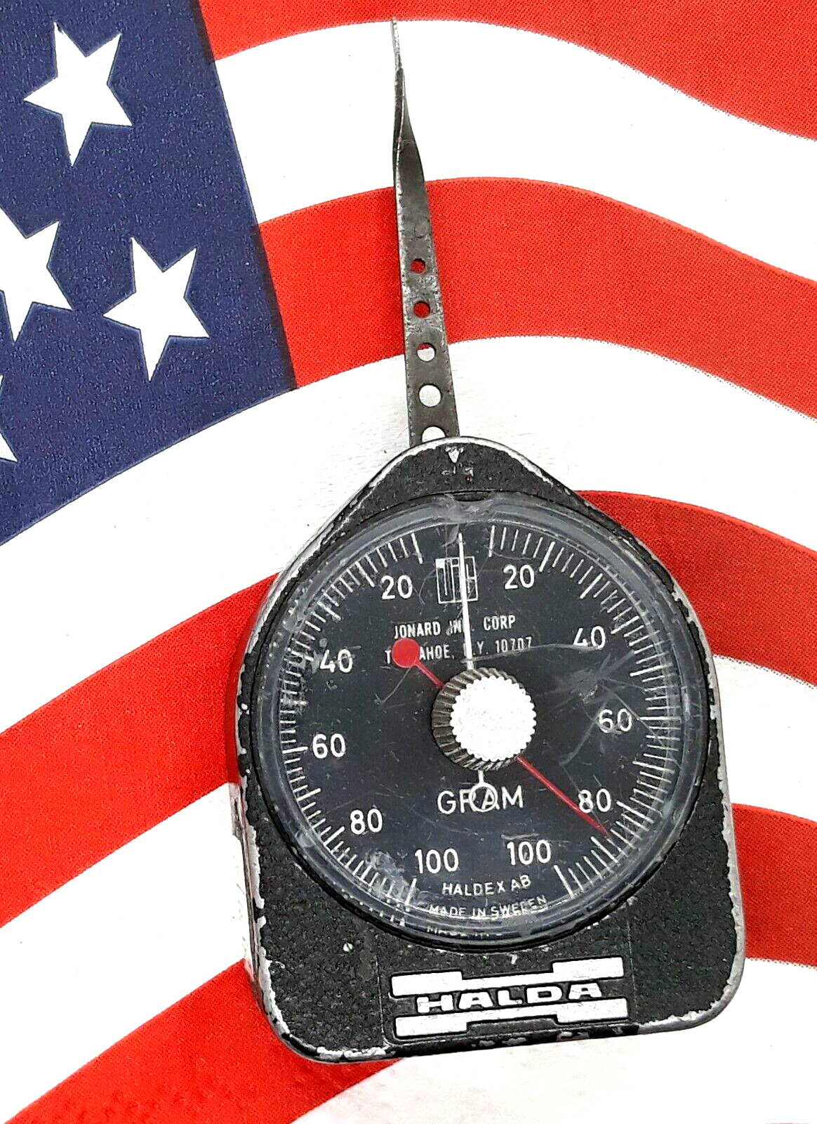 Halda Haldex AB 100 Gram Force Tension Gauge Made In Sweden