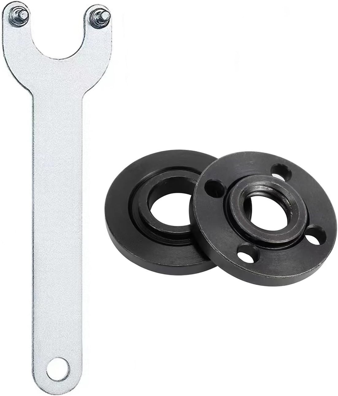 2 pcs angle grinder flange kit Compatible with Dewalt Ryobi Milwaukee Makita