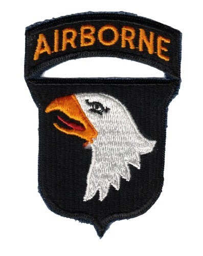 US Sleeve patch for the 101st airborne Division Sew on