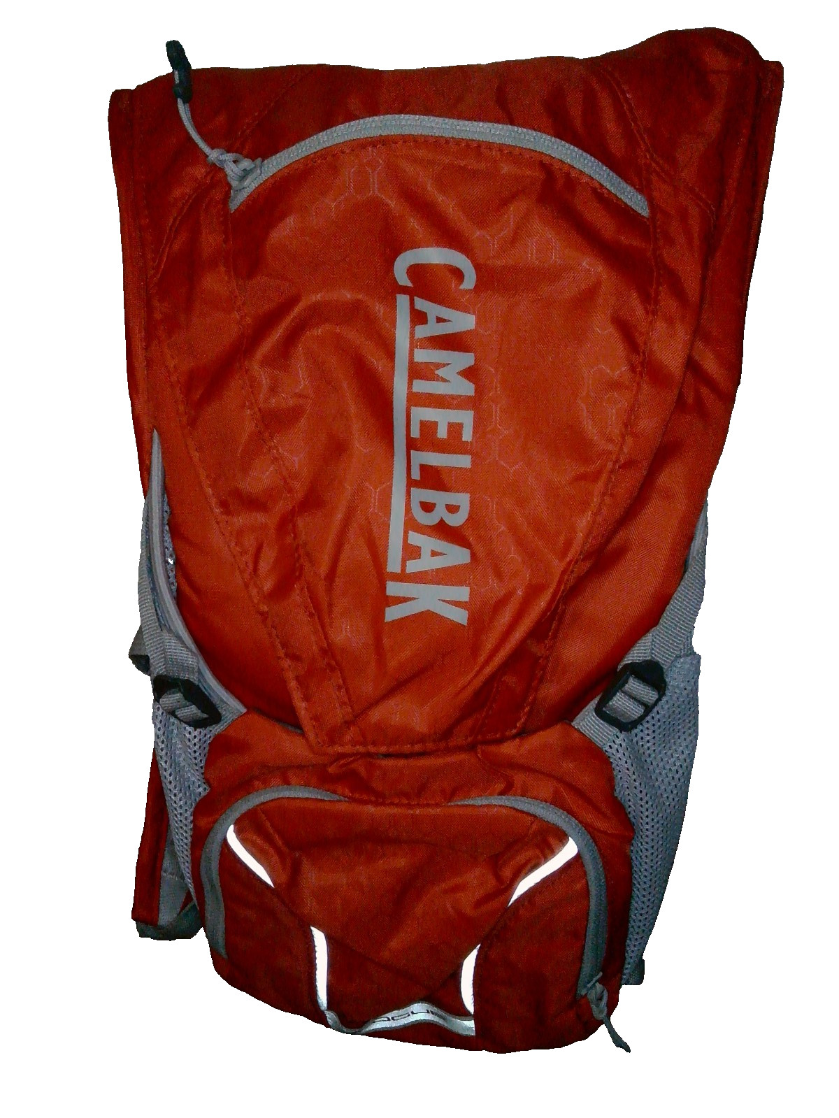 Camelbak Rogue Red Gray Hydration Pack 2.0L No Bladder Nylon Excellent