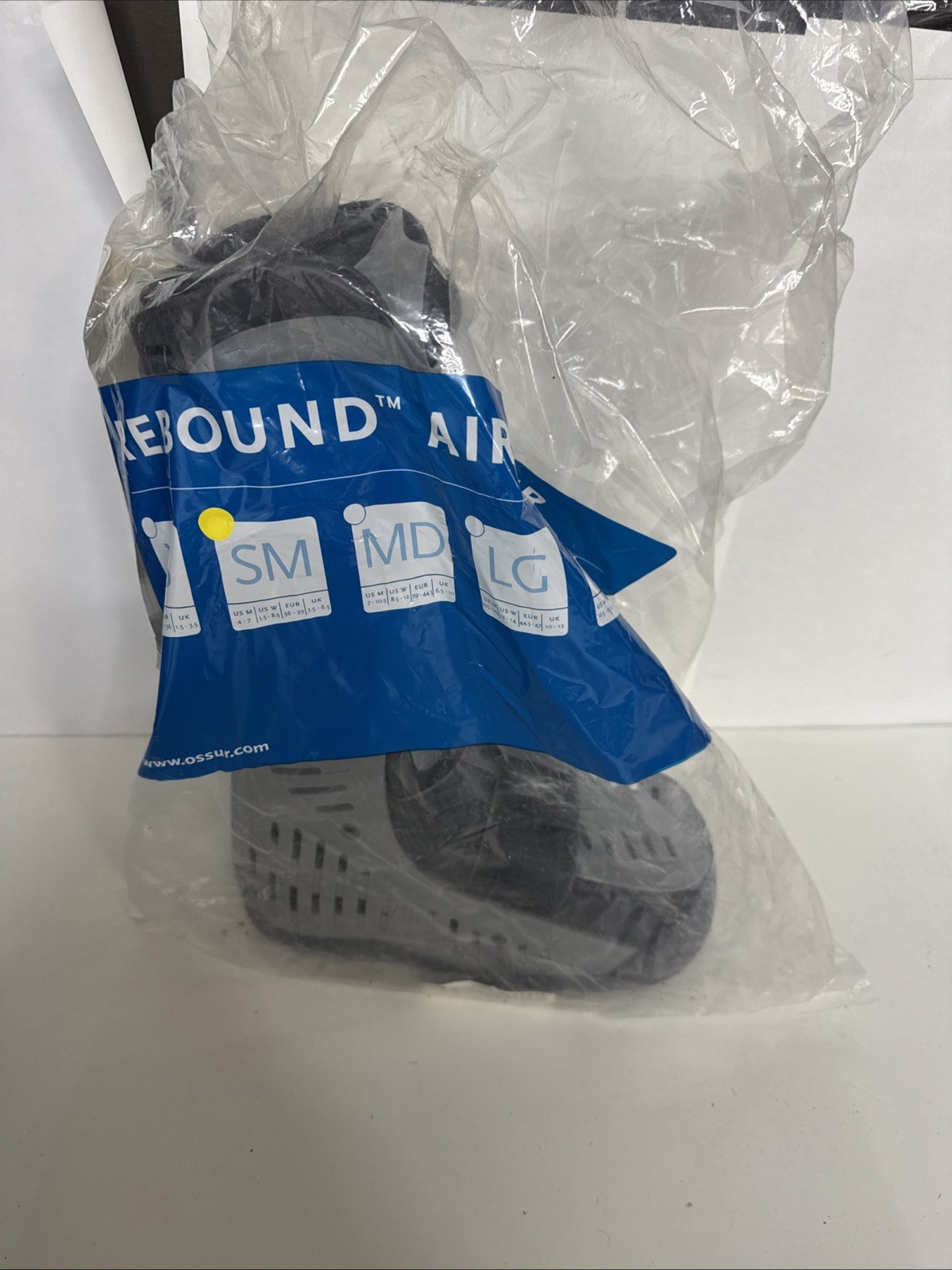 Ossur Rebound Air Walker Boot High Top, Small, New Open Box