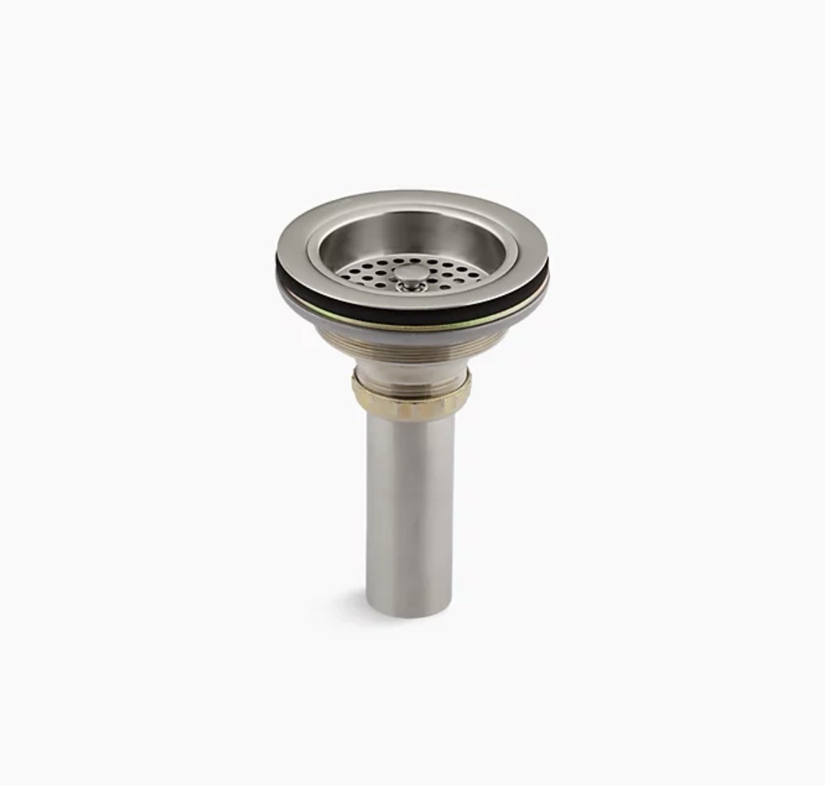 NEW Kohler K-8801-BN Duostrainer Sink Drain & Strainer Vibrant Brushed Nickel