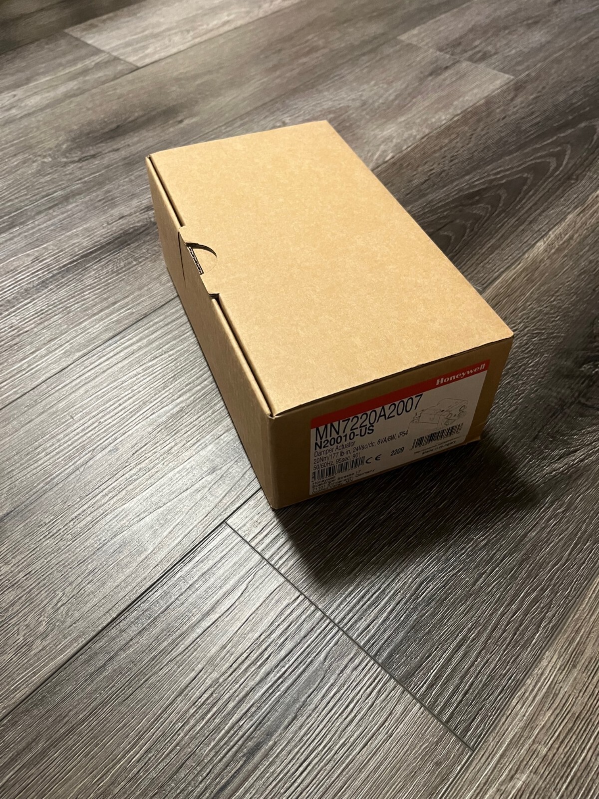 Honeywell MN7220A2007 - 24 V Non-Spring Return Damper Actuator
