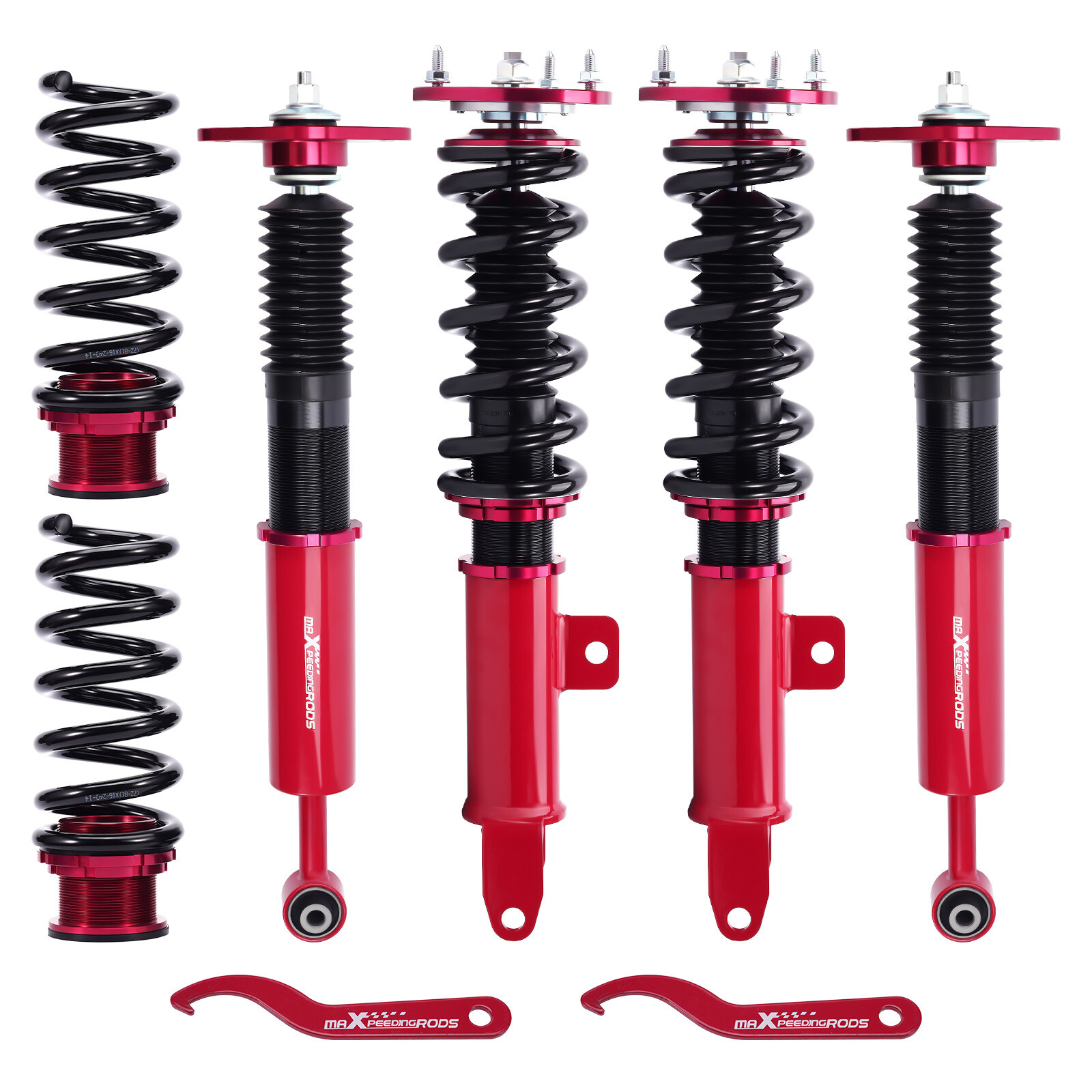 MaXpeedingrods Coilovers Shocks Springs Kit For Challenger Charger 2011-2022 RWD