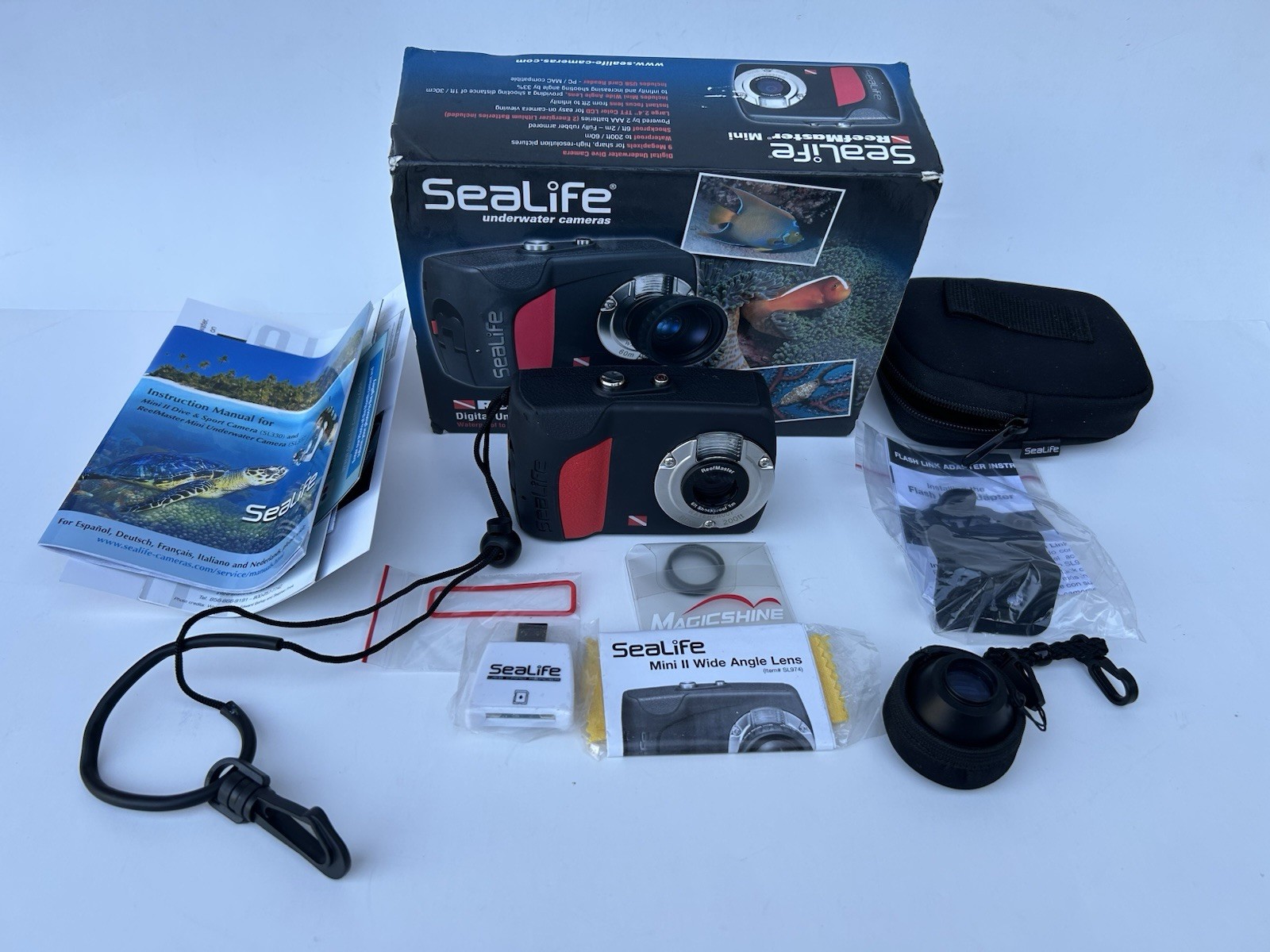 SeaLife Digital  Underwater Flash SL332 Reefmaster Camera Mini 2 Sl974 DIGICAM