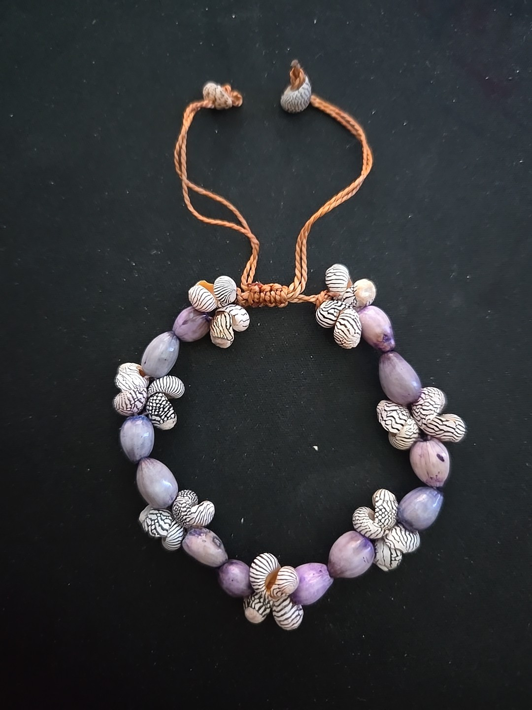 Hand made Natural Sea Snail Bracelet