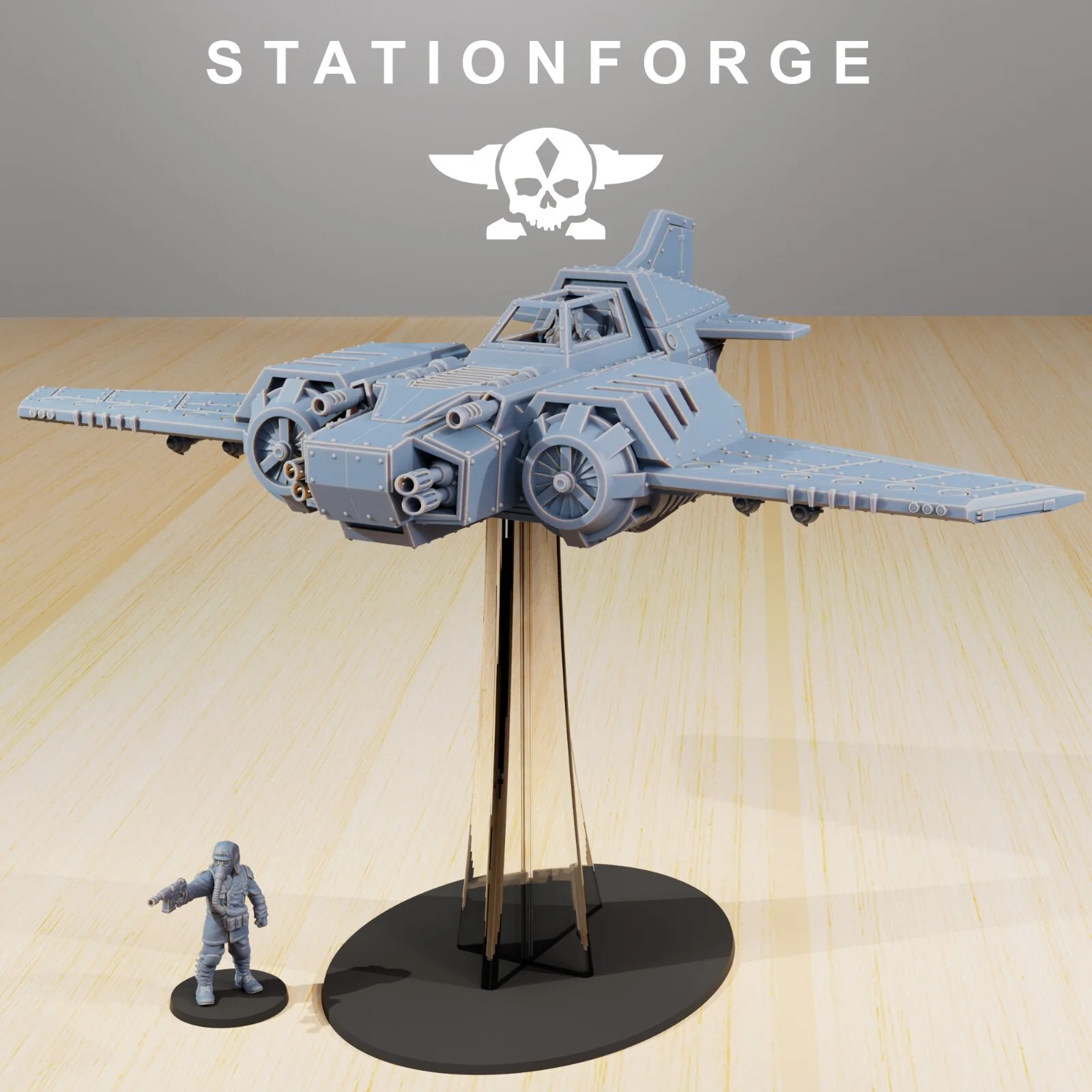 Imperial Armour Grim Guard SF-19A Air Korps Grimdark proxy